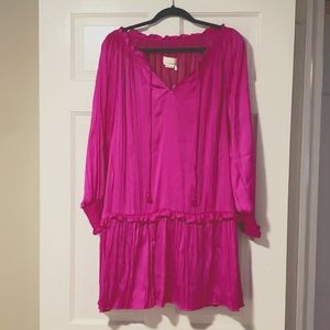 Anthropologie Long Sleeved Babydoll Dress